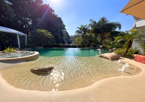Piscina de praia tato falamansa